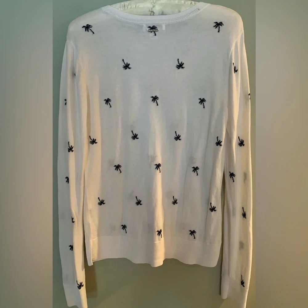 Nautica White Sweater - M